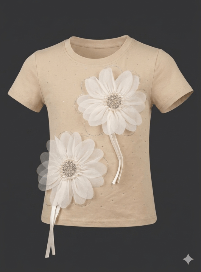 GIRLS CASUAL TSHIRT
