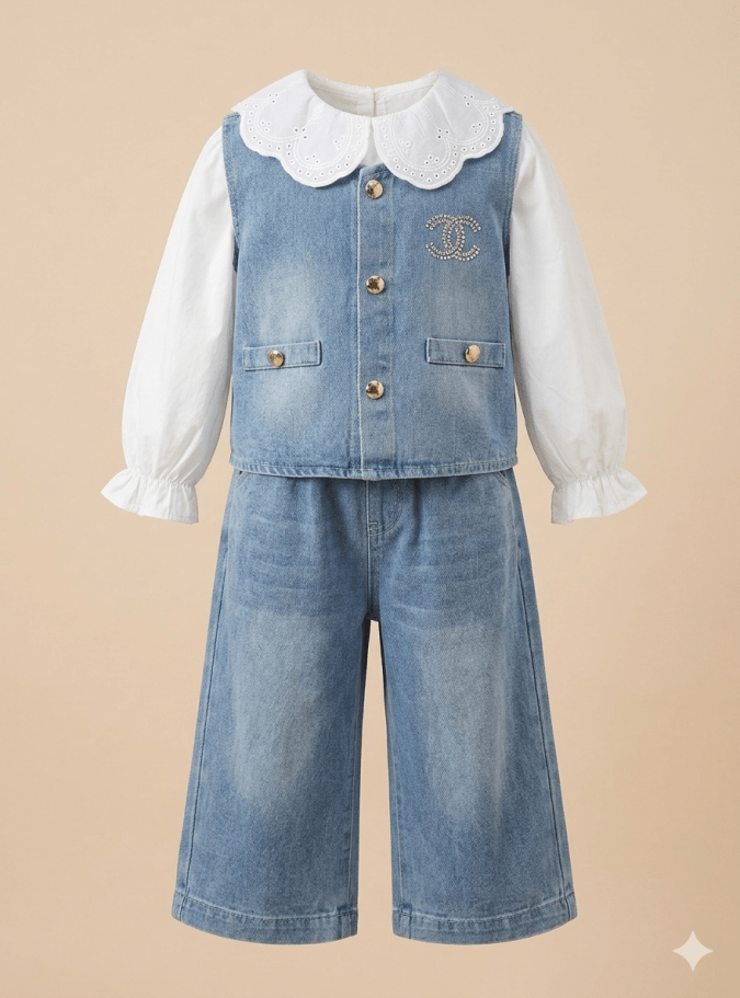 GIRLS DENIM (3-Piece Set)