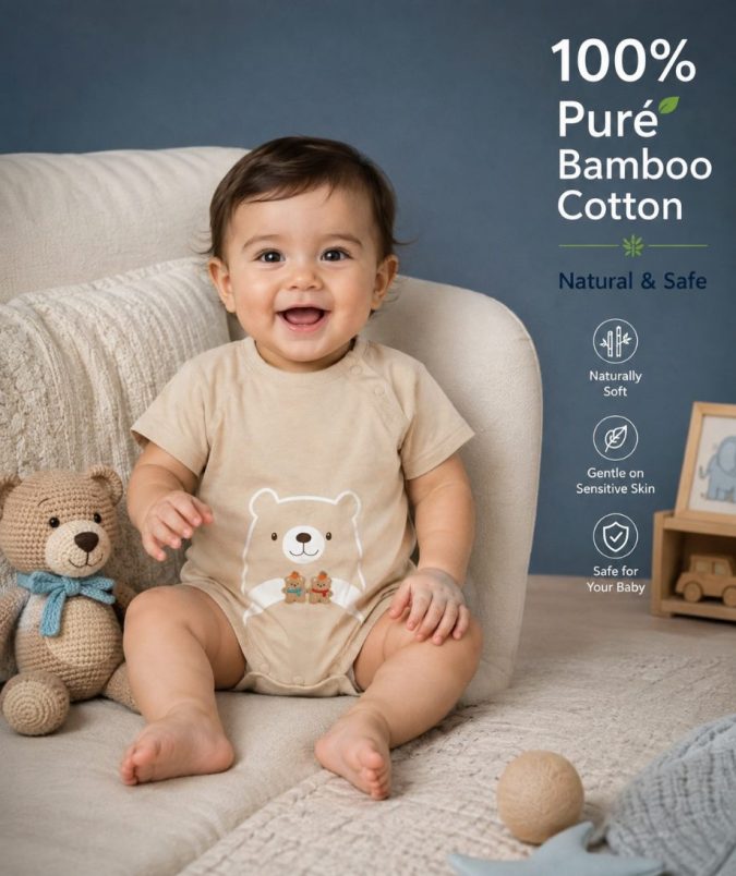 Bear Face – Sleepsuit