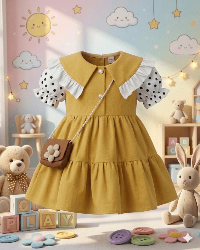 GIRLS TUNIC SET WITH ACCESSORIES