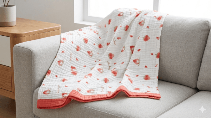 Strawberry Theme – Swaddle