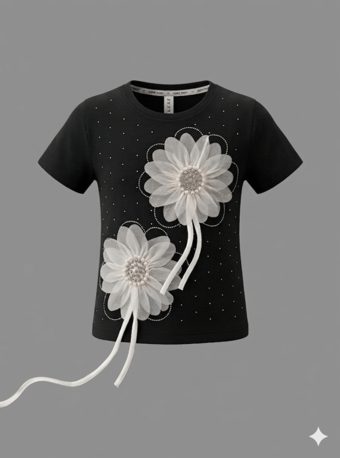 GIRLS CASUAL TSHIRT