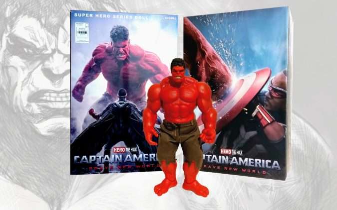 Red Hulk
-Marvel (16 inches)