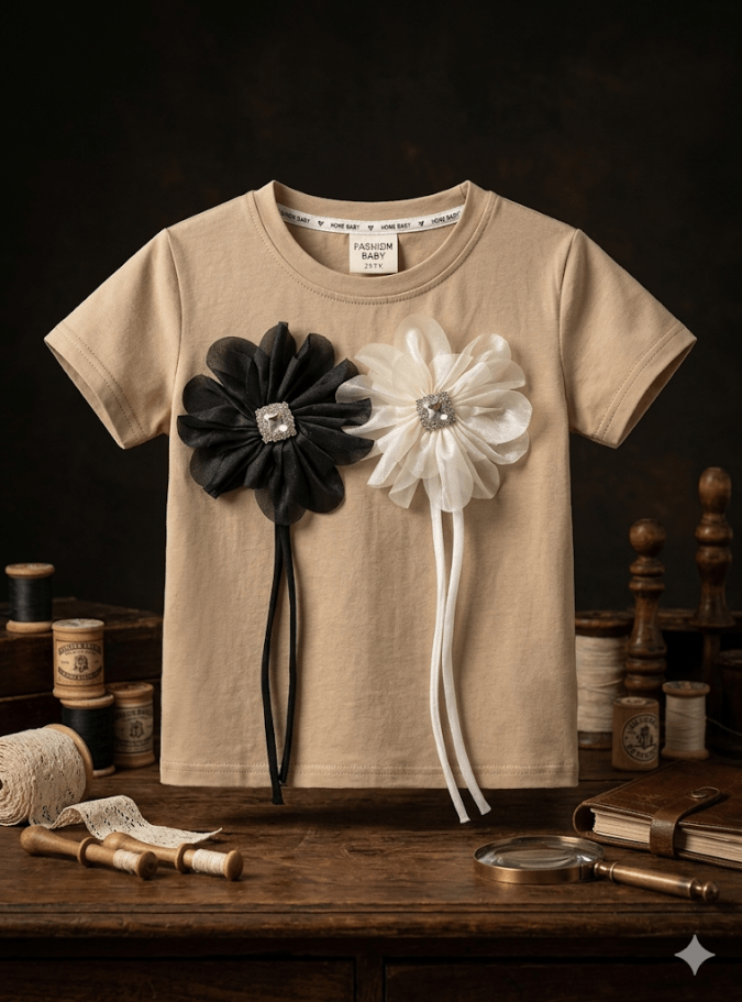 GIRLS CASUAL TSHIRT