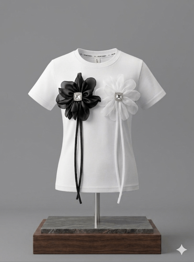 GIRLS CASUAL TSHIRT
