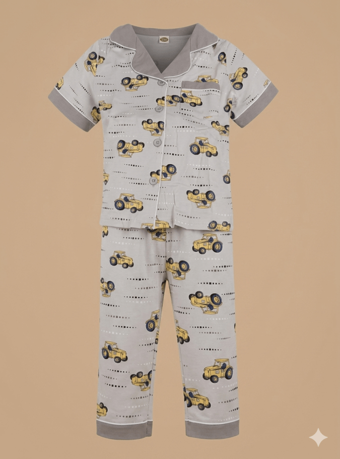 Cars Printed Night wear 