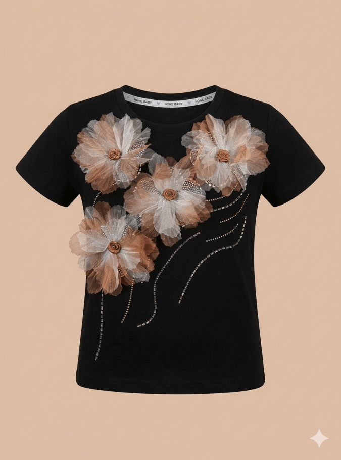 GIRLS CASUAL TSHIRT