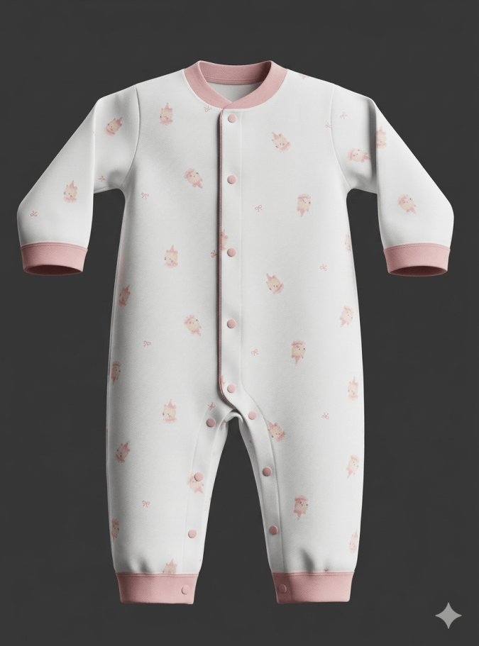 Mini Bear Featured – Sleepsuit