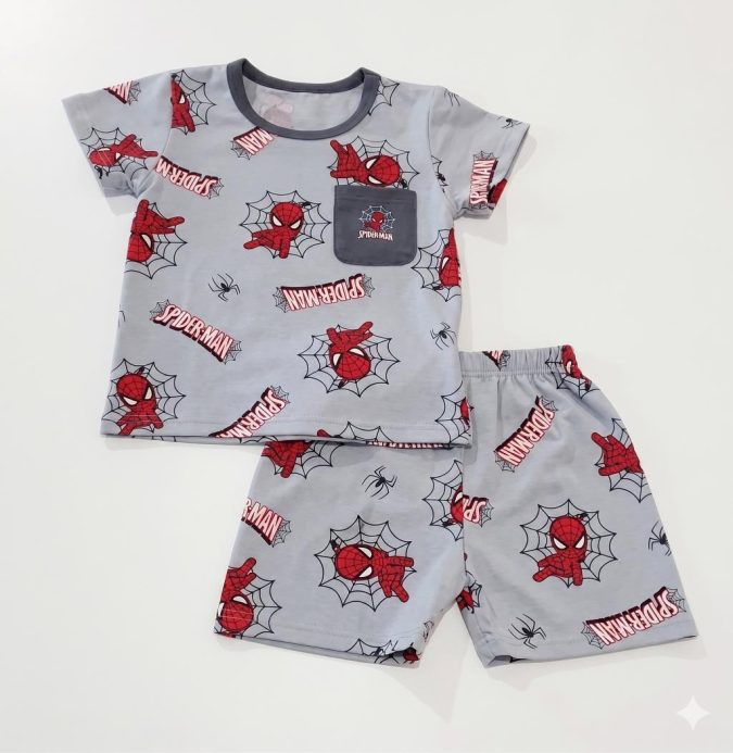Spiderman Printed Night  wear 