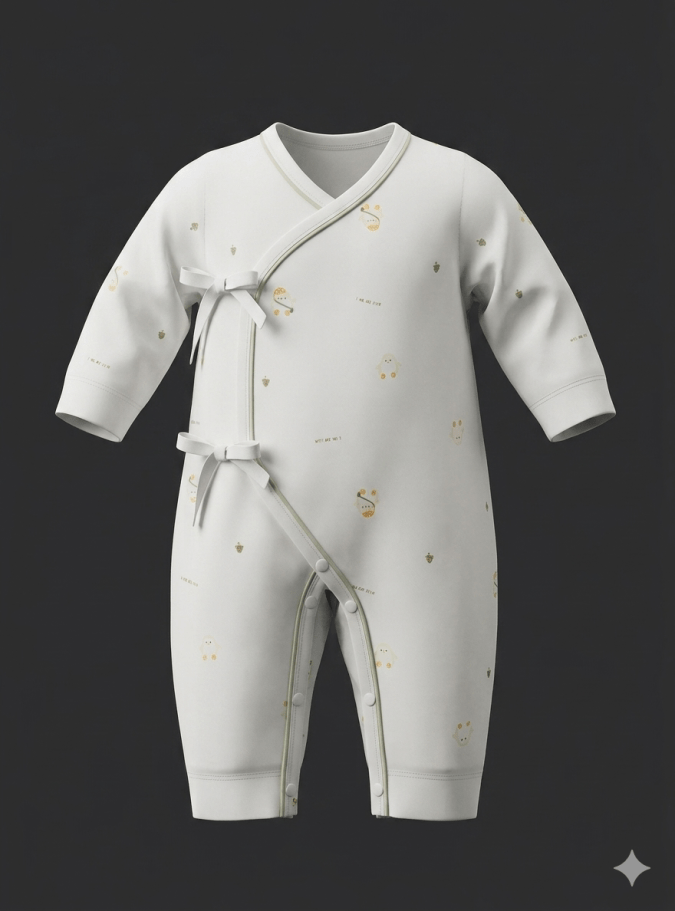 Mini Forest Graphic – Sleepsuit