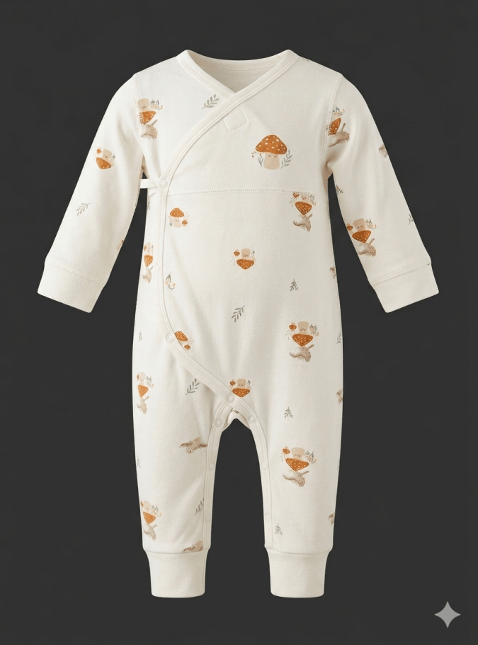 Mini Mushrooms – Sleepsuit