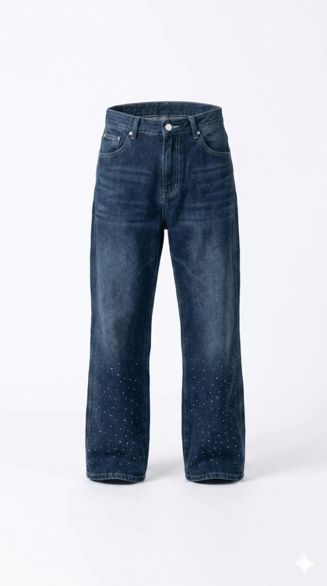 GIRLS CASUAL TROUSER – GLITER SPOTS