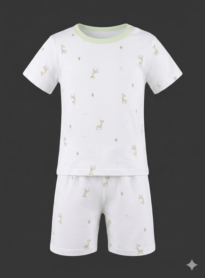 Mini Giraffes Featuring –  Sleepsuit