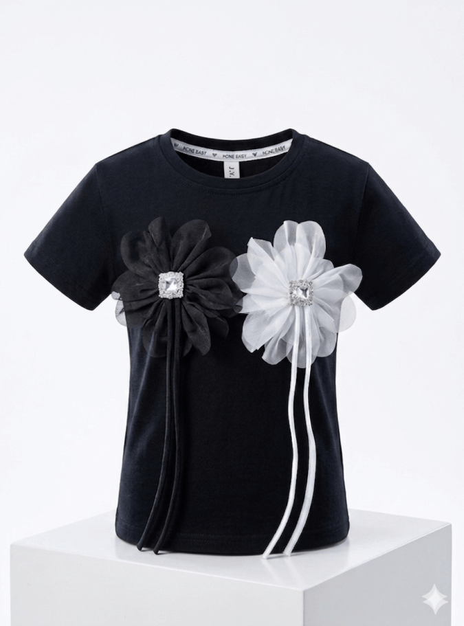 GIRLS CASUAL TSHIRT