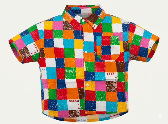 Boys’ Casual Shirt (Multicolor)