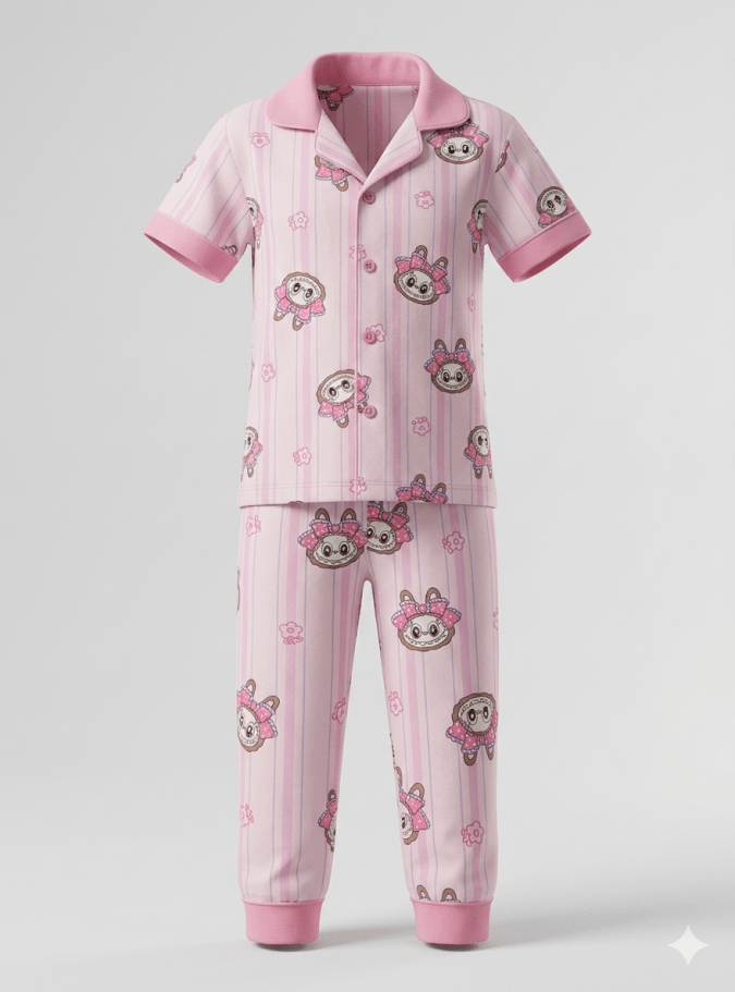 Labubu Printed Night wear