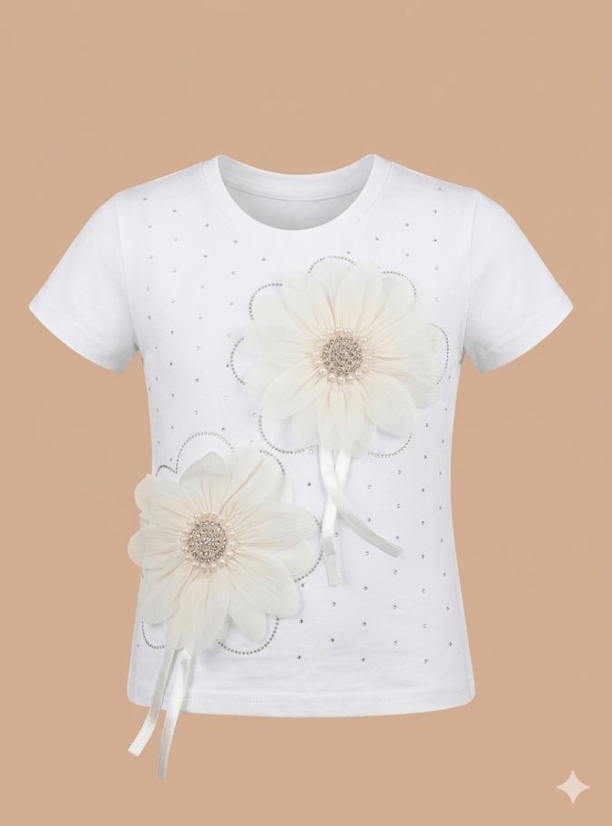 GIRLS CASUAL TSHIRT