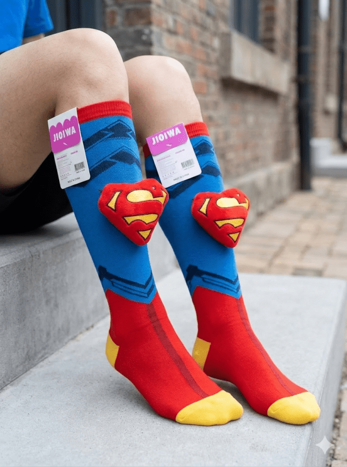 Boys –  Superman logo  Socks 