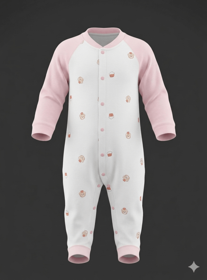Cupcakes Featured – Sleepsuit