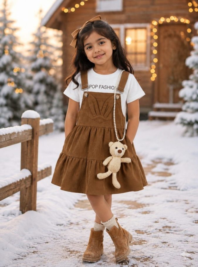 GIRLS TUNIC SET WITH ACCESSORIES