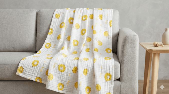 Durian Fruit Printed –  Swaddle 
