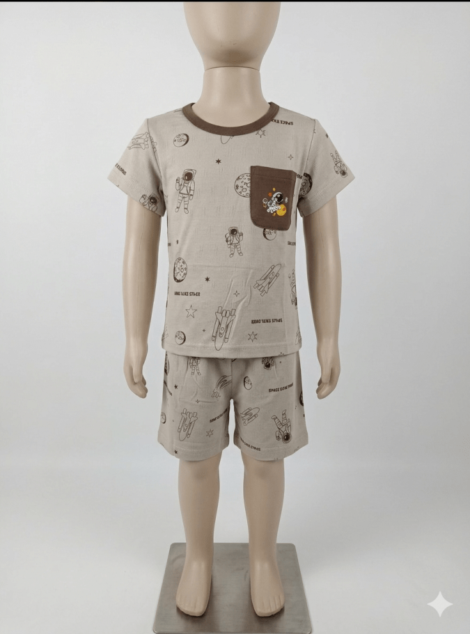 MoonRocket Printed Night wear