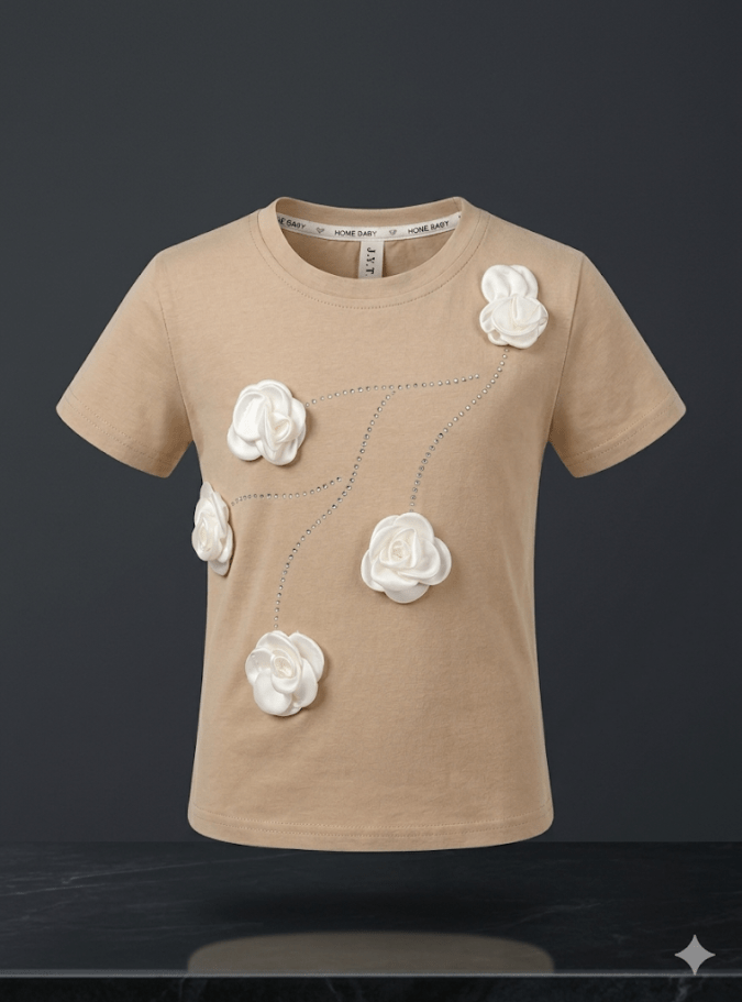 GIRLS CASUAL TSHIRT