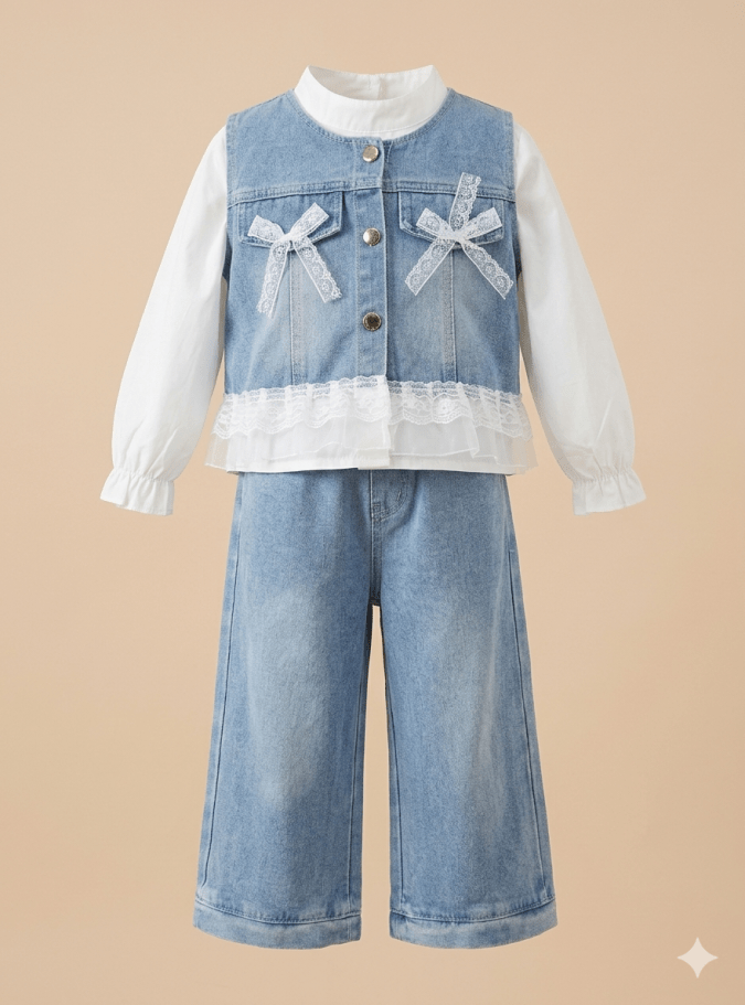 GIRLS DENIM (3-Piece Set)