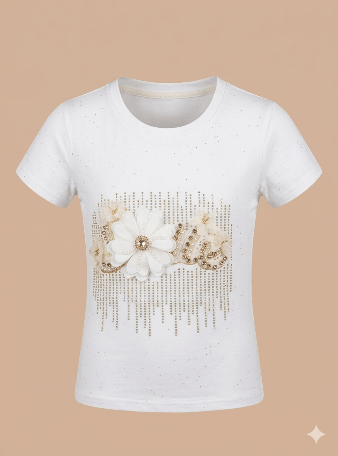 GIRLS CASUAL TSHIRT