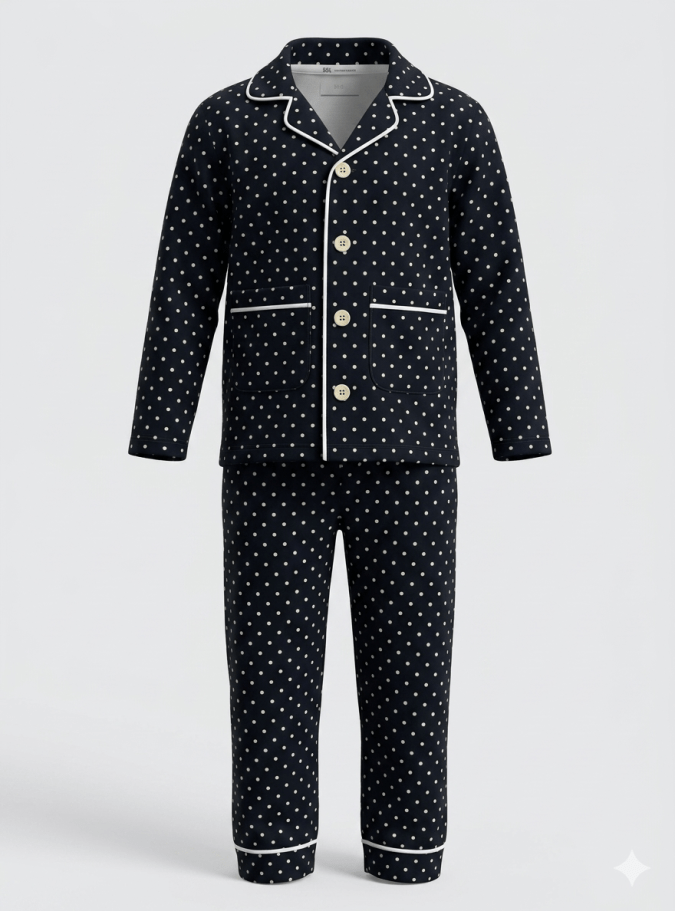 Polka dots Night wear 