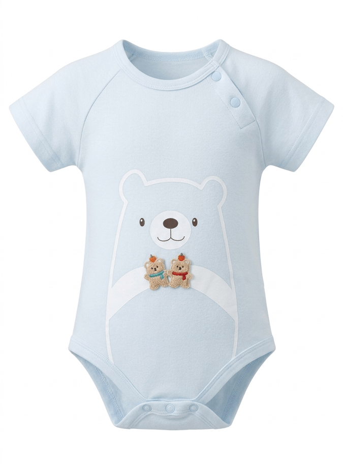 Bear Face – Sleepsuit