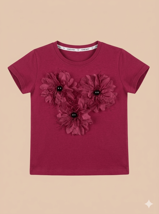 GIRLS CASUAL TSHIRT