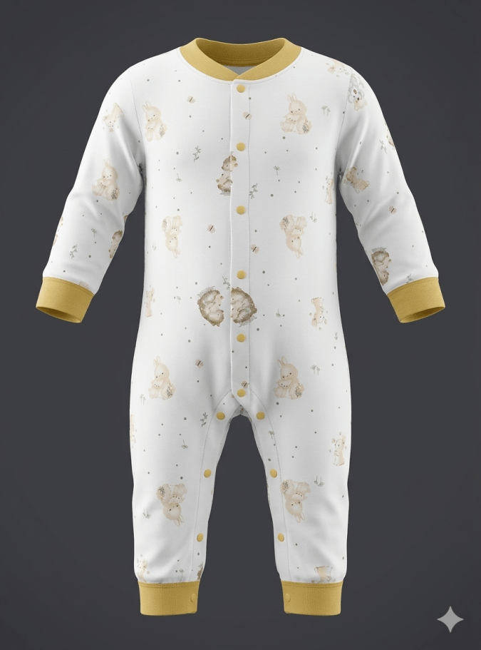 Animal Print – Sleepsuit