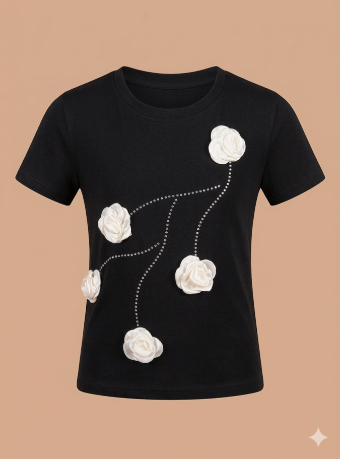 GIRLS CASUAL TSHIRT