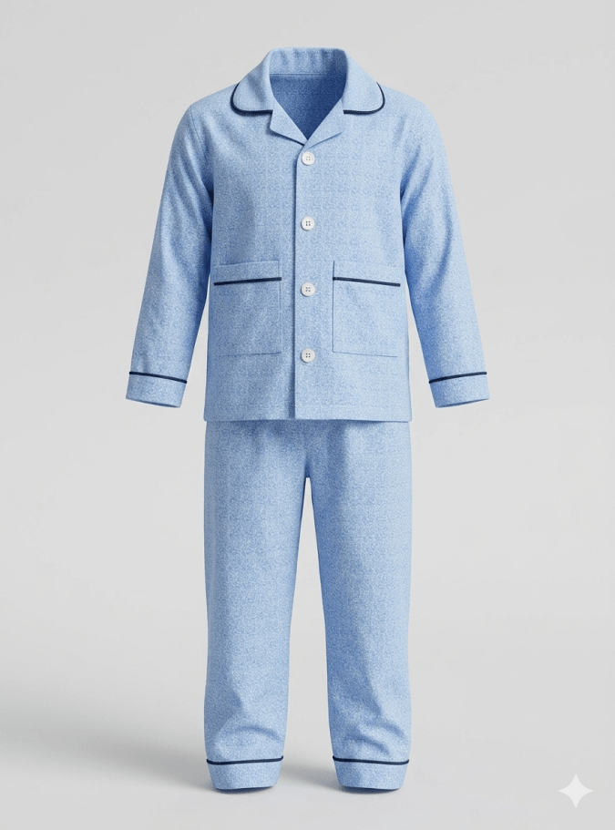 Blue  Night wear 