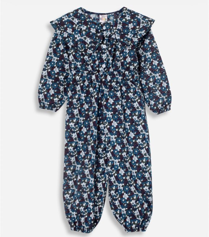 GIRLS CO-ORDS SETS (BLACK & BLUE)