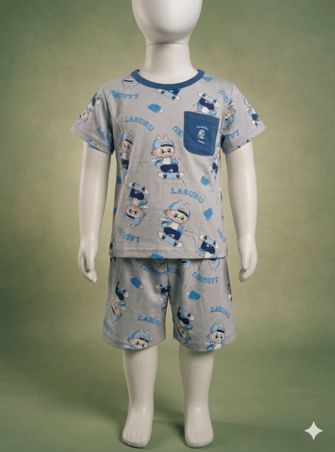 Labubu Printed Night wear