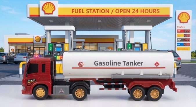 Inertial oil tanker