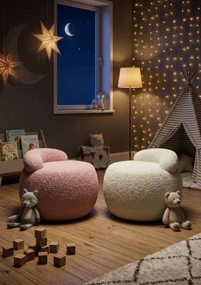 FURRY STOOL