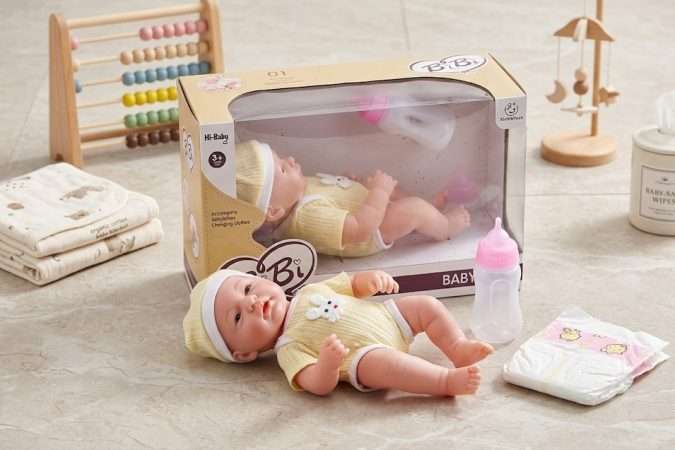 Boy High-Fidelity Ultra-Soft Silicone Newborn Doll (11-inch)