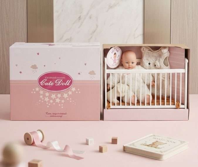 Snow Baby :  Cotton-Filled baby Bed without IC (16-inch )