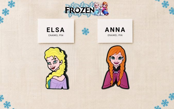 Frozen Theme Pins  (SET OF 3)