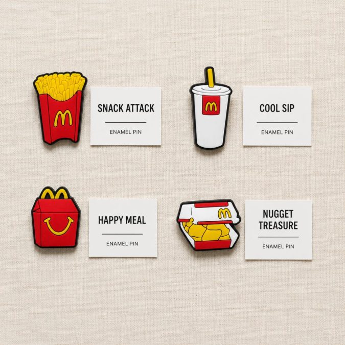 McDonald’s Theme Pins  (SET OF 3)