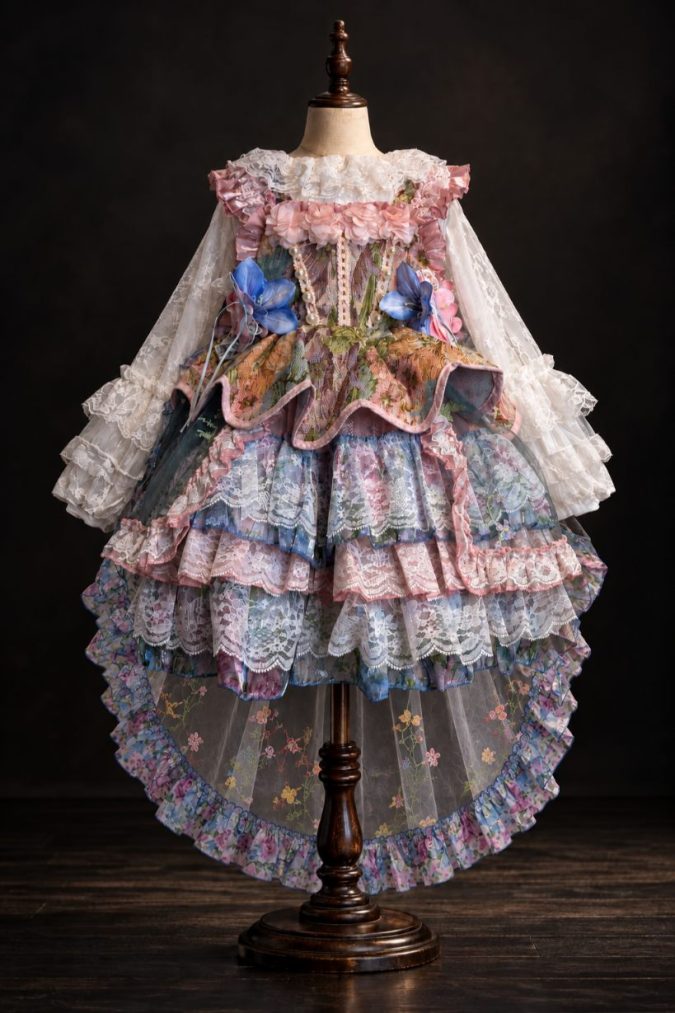 Enchanted Floral Princess Dress