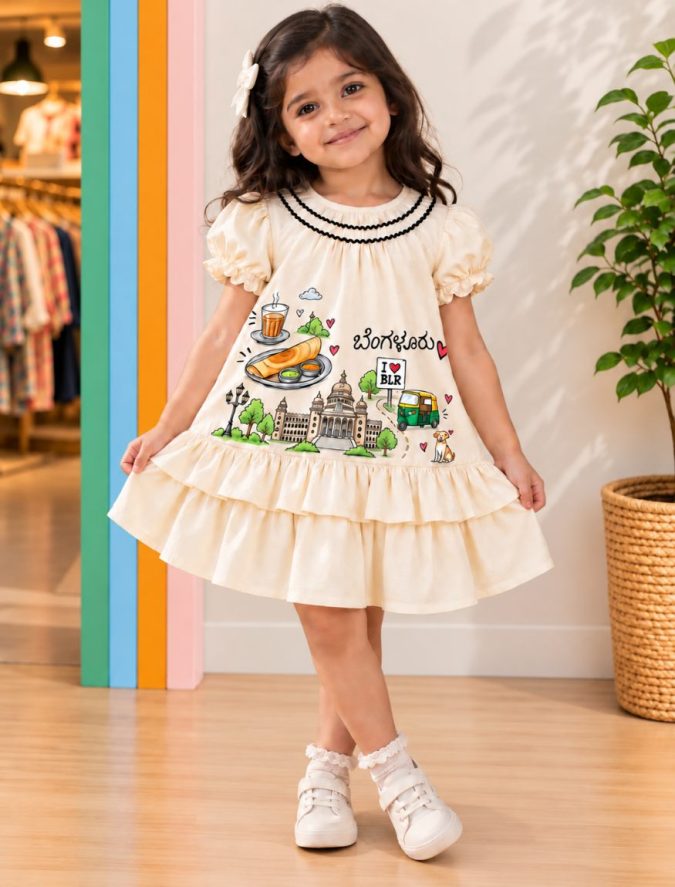 Namma Bengaluru Love Frock