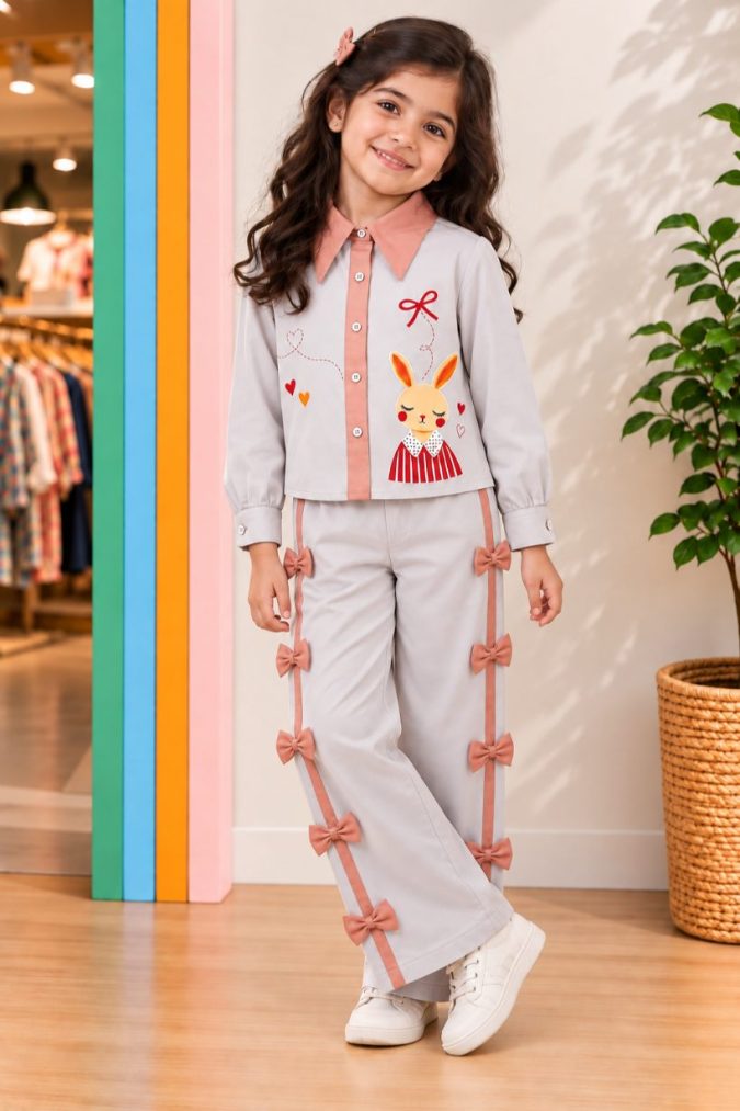Bunny Bow Co-Ord Set