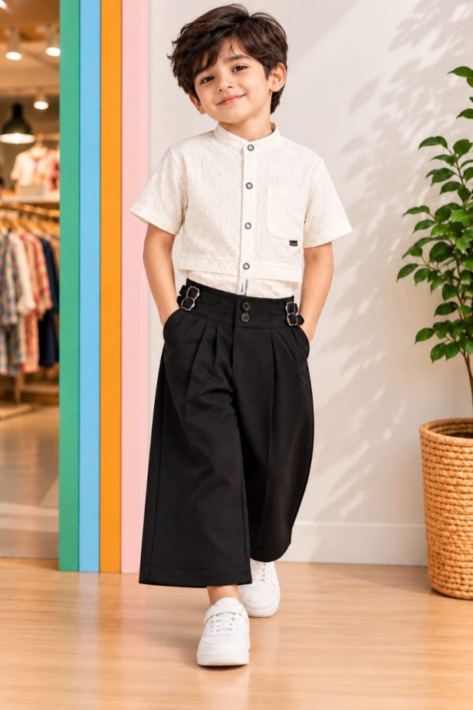 Midnight Buckle Trousers