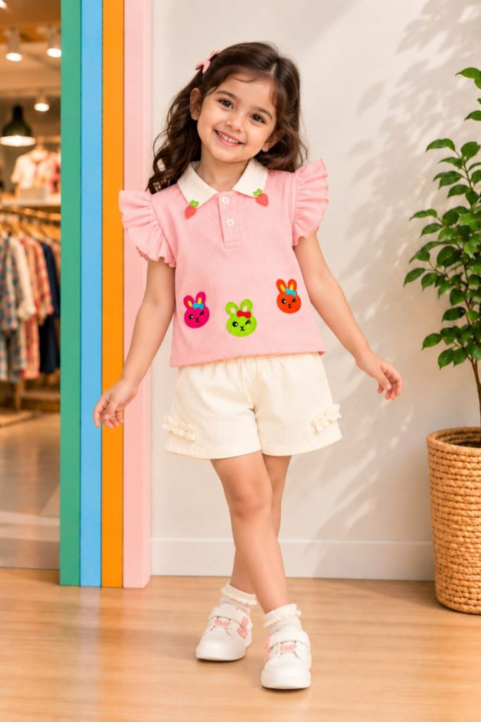 Blush Meadow Bunny Set